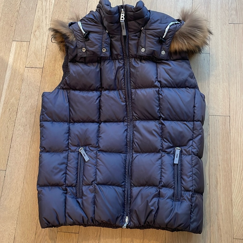 Bogner fire and ice women’s down vest size 8